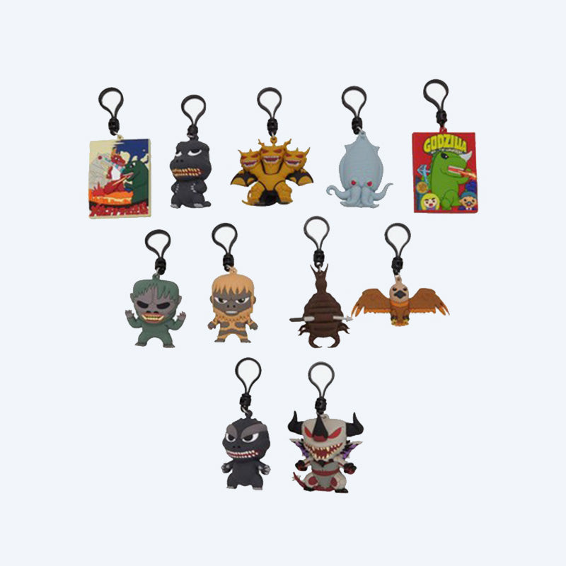 Godzilla 3D Foam Bag Clip Series 7 Blind Box