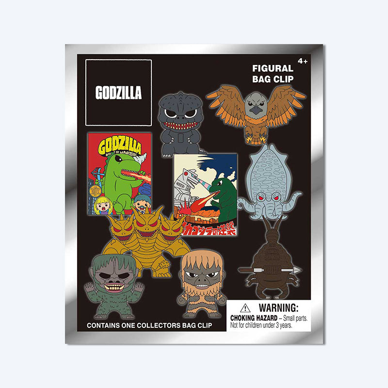 Godzilla 3D Foam Bag Clip Series 7 Blind Box