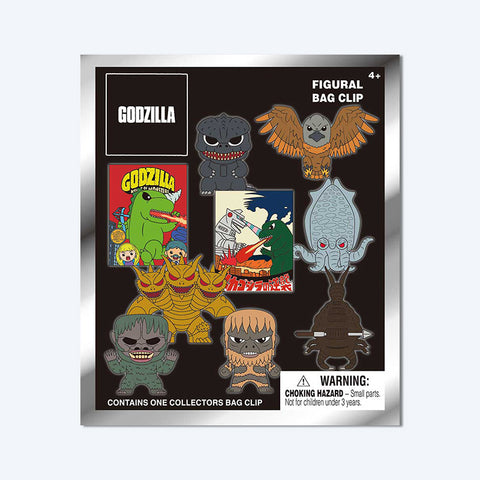 Godzilla 3D Foam Bag Clip Series 7 Blind Box