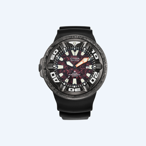 Citizen Godzilla x Promaster Dive Limited Edition Watch (Red)