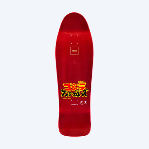 Santa Cruz Shin Godzilla Knox Firepit Skateboard Deck