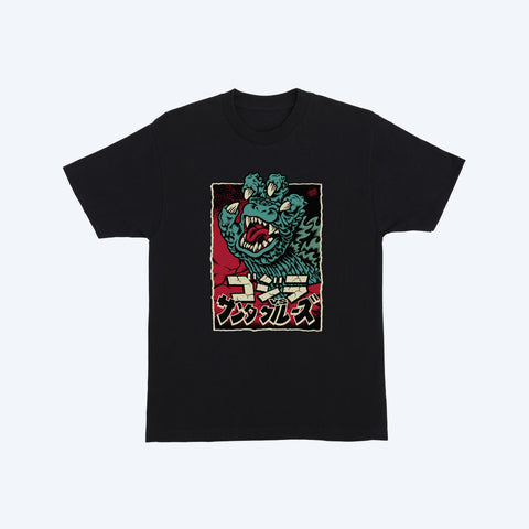 Santa Cruz Godzilla Hand Heavyweight T-Shirt