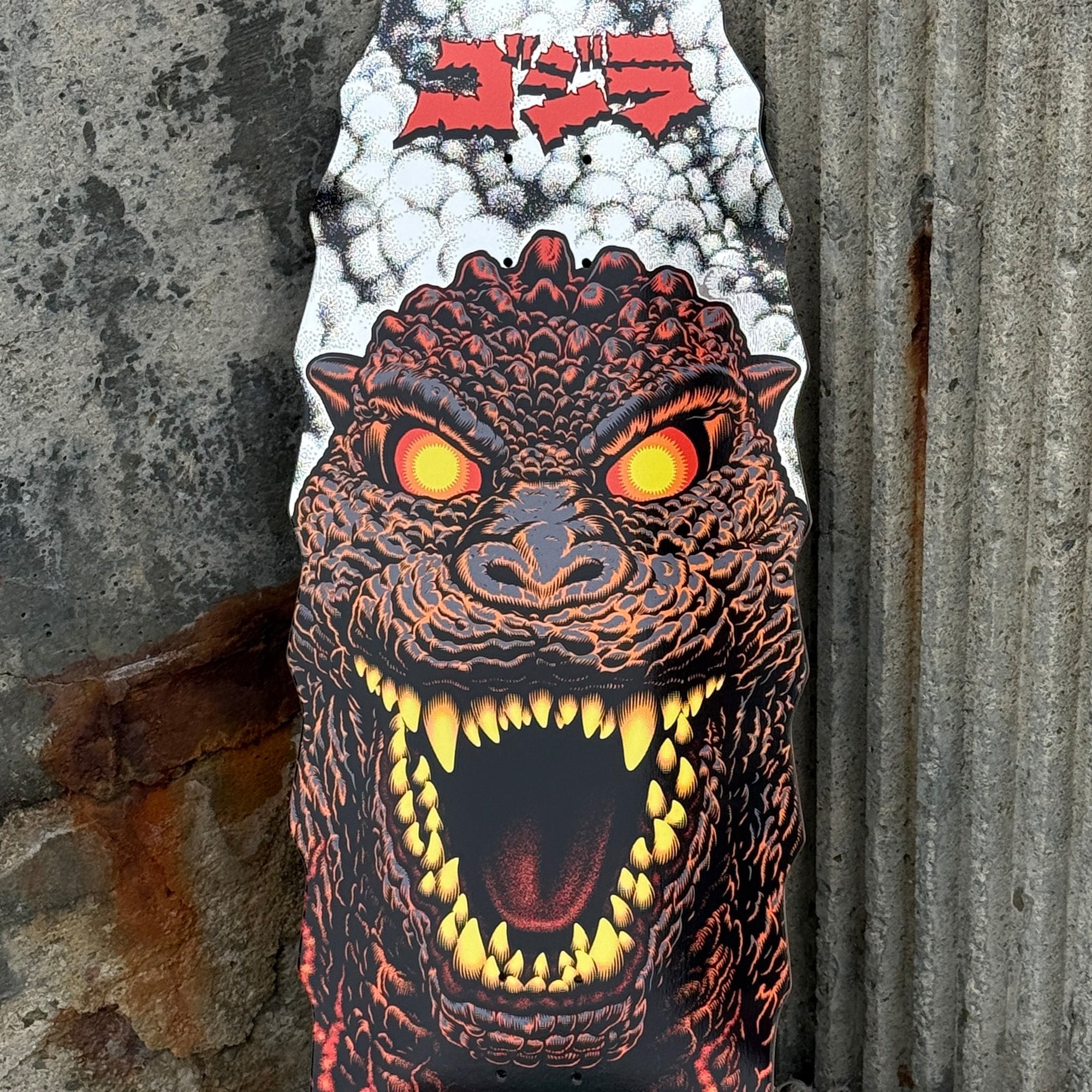 New Godzilla x Santa Cruz Skateboard Decks Land at Godzilla Store US