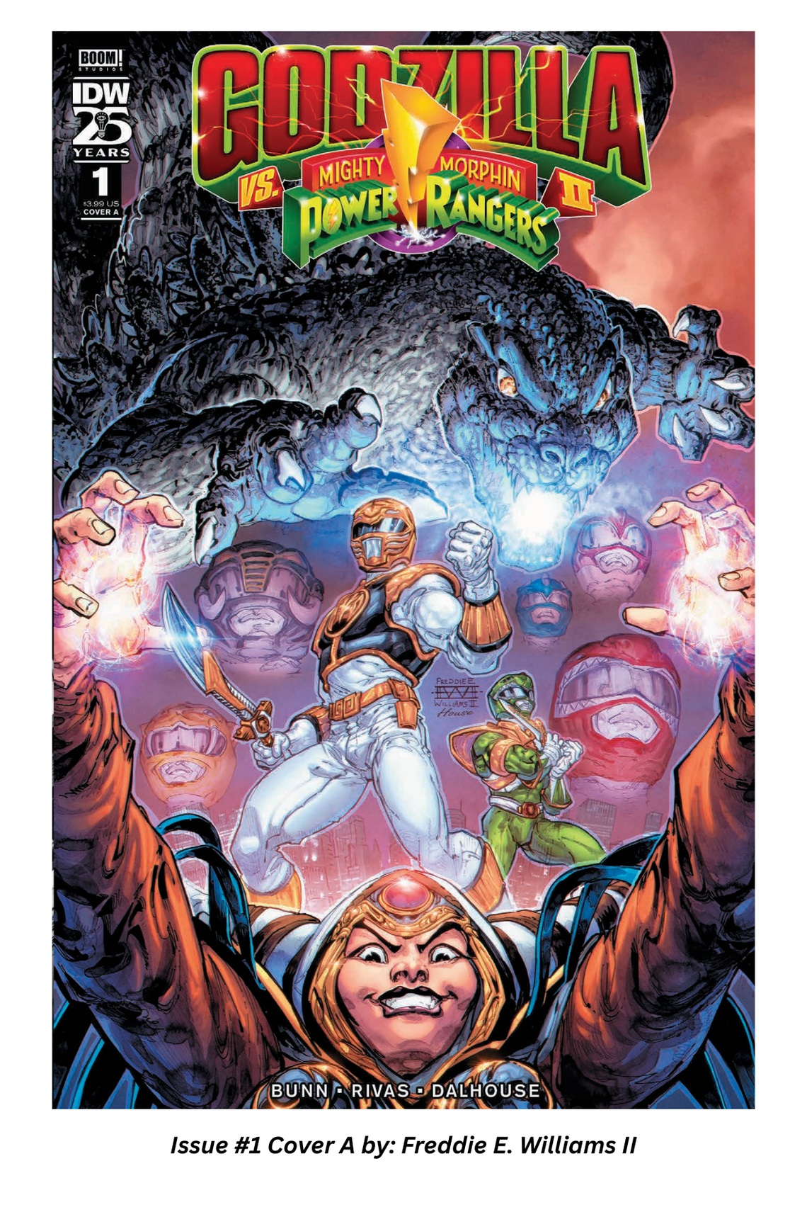 Power Ranger Godzilla Collab Godzilla and the Kaiju Power Rangers Collide in Action Figure Form