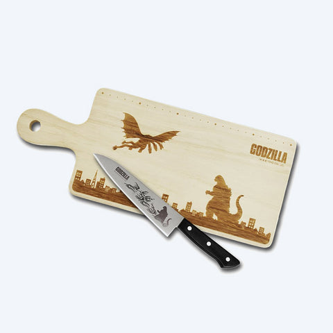 Godzilla Wood Cutting Board