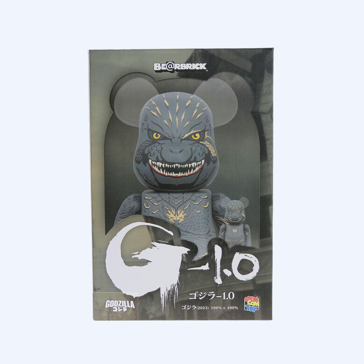 BE@RBRICK ゴジラ(2023) 100％ & 400％ BE@RBRICK Godzilla Minus One 2023 100% & 400% Figure Set