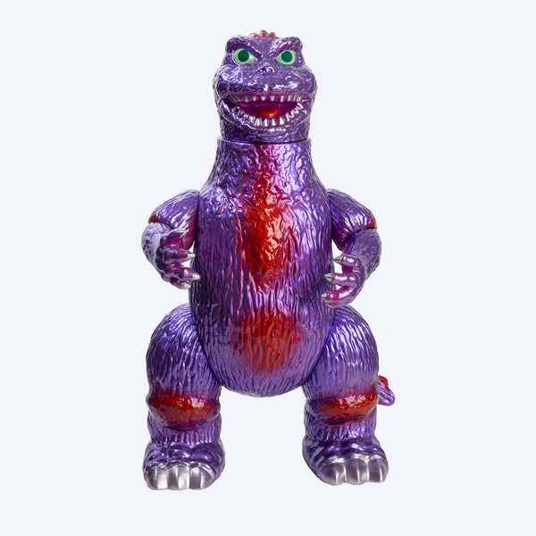Giant Pretty Godzilla Metallic Purple with Red Overspray