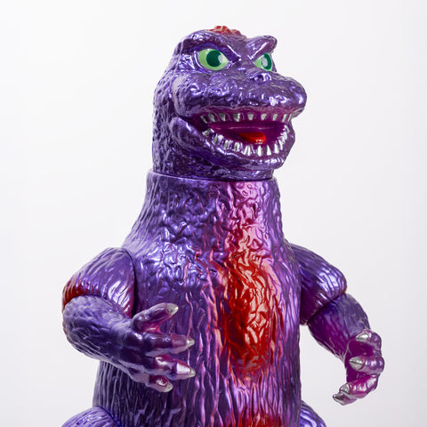 Giant Pretty Godzilla Metallic Purple with Red Overspray