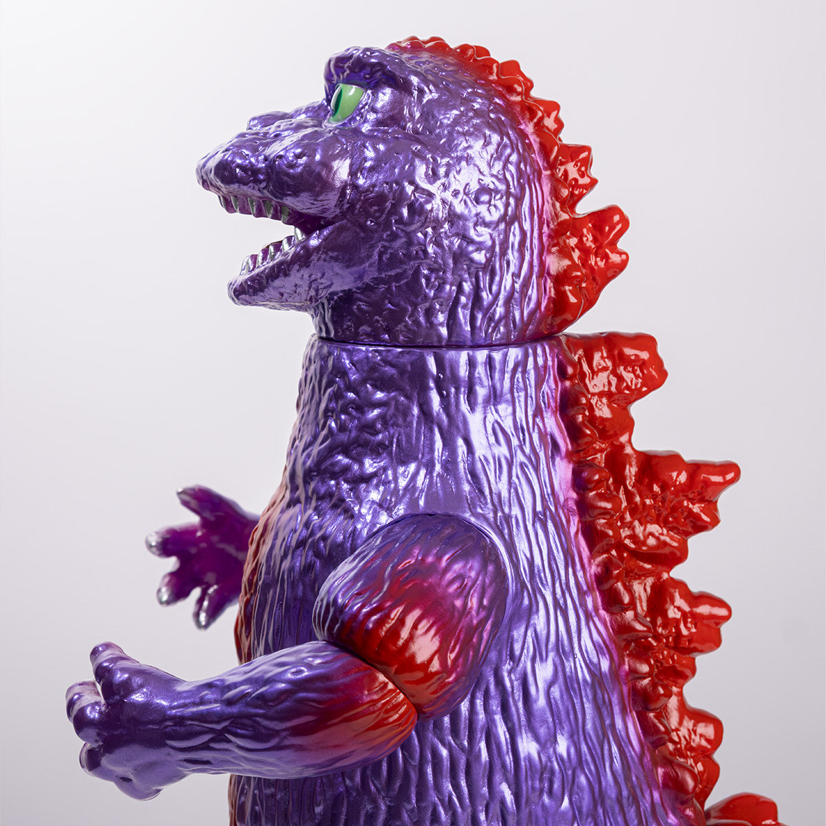 Giant Pretty Godzilla Metallic Purple with Red Overspray