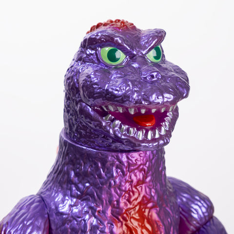 Giant Pretty Godzilla Metallic Purple with Red Overspray