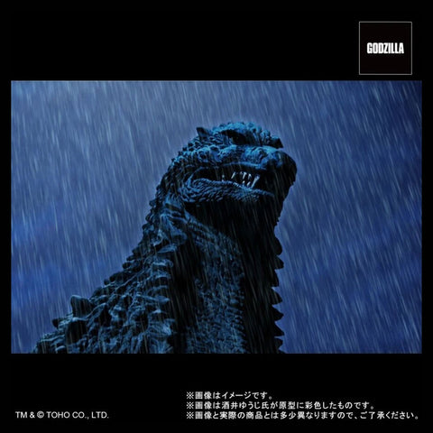 Toho 30cm Series Yuji Sakai Sculpt Collection Godzilla (2002) Sofubi Assembly Kit Godzilla Store “Battle in the Storm”