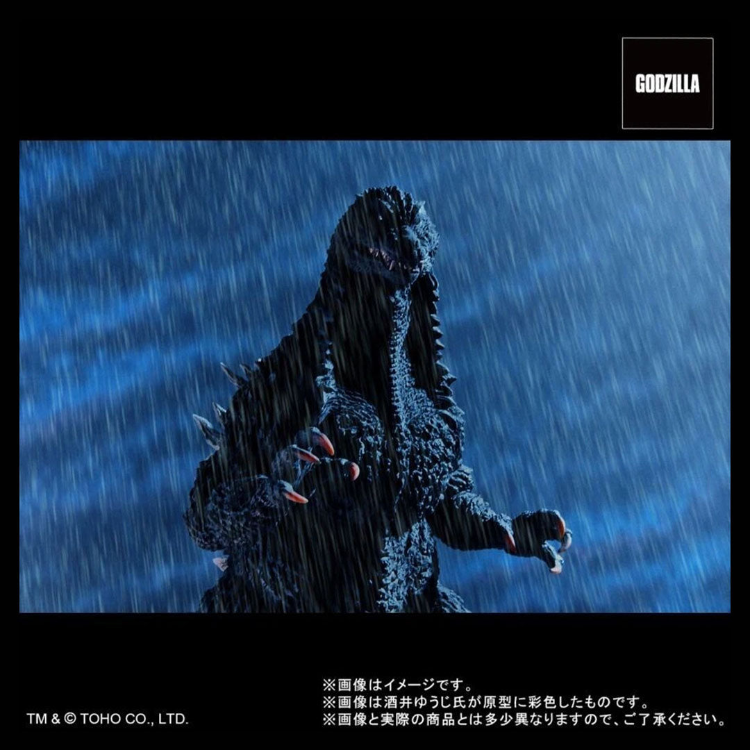 Toho 30cm Series Yuji Sakai Sculpt Collection Godzilla (2002) Sofubi A
