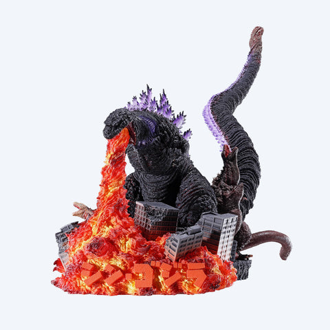 New Monster Blu R Godzilla (2016) Megahouse Petitrama DX Figure