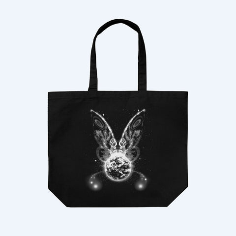 Mothra (1996) Black Large Tote