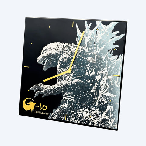 Maki-e Wall Clock Godzilla (2023)