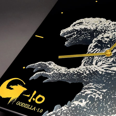 Maki-e Wall Clock Godzilla (2023)