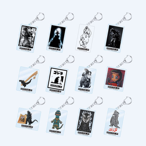 Godzilla the Art Acrylic Keyring Blind Bag