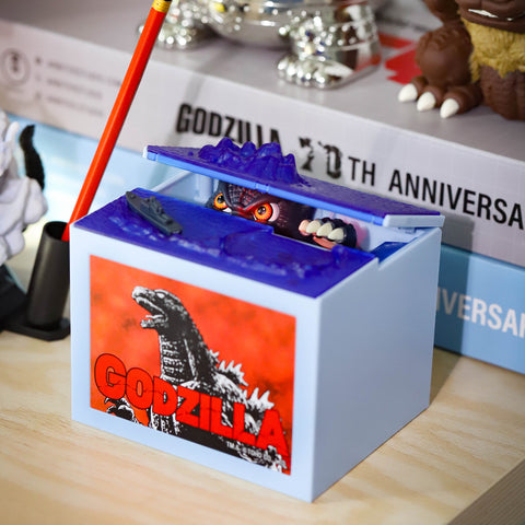 Godzilla in Box Coin Bank