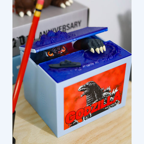 Godzilla in Box Coin Bank