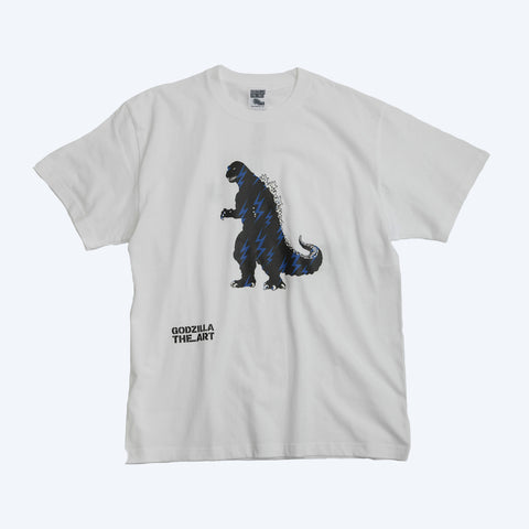Godzilla the Art White T-Shirt