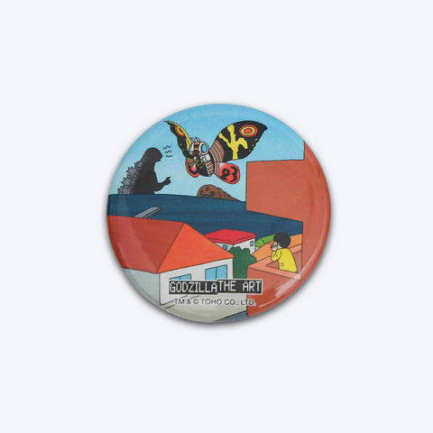 Godzilla the Art Pin Badge Mothra