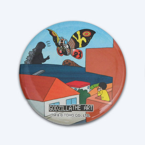 Godzilla the Art Pin Badge Mothra