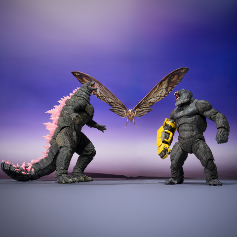 SUKO & MOTHRA (2024) FROM GODZILLA x KONG: THE NEW EMPIRE TAMASHII NATIONS S.H.MonsterArts