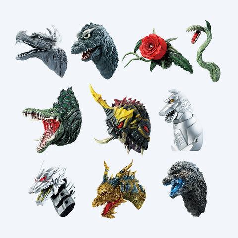 Godzilla Monster Head Ichibansho Magnet (Godzilla 70th Anniversary)