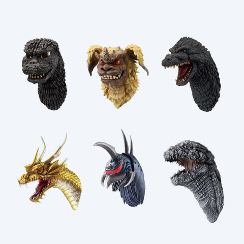 Godzilla Monster Head Magnet Monster Biographies Blind Box