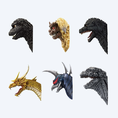 Godzilla Monster Head Magnet Monster Biographies Blind Box