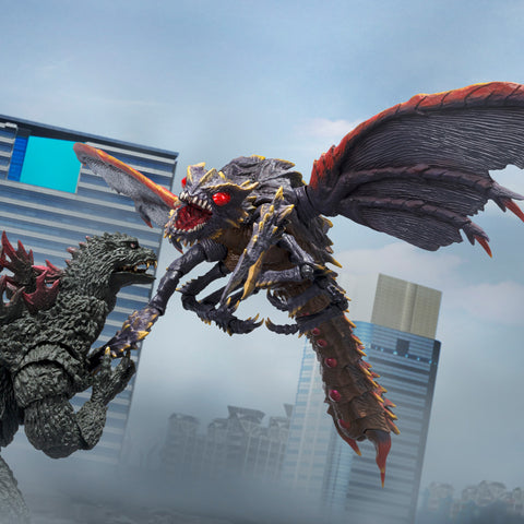 Megaguirus Evolution Set Godzilla Tamashii Nations S.H.MonsterArts