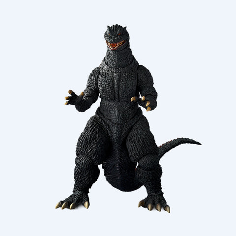 S.H.MonsterArts Figure Godzilla (2004) Heat Ray Ver. VS New Gotengo