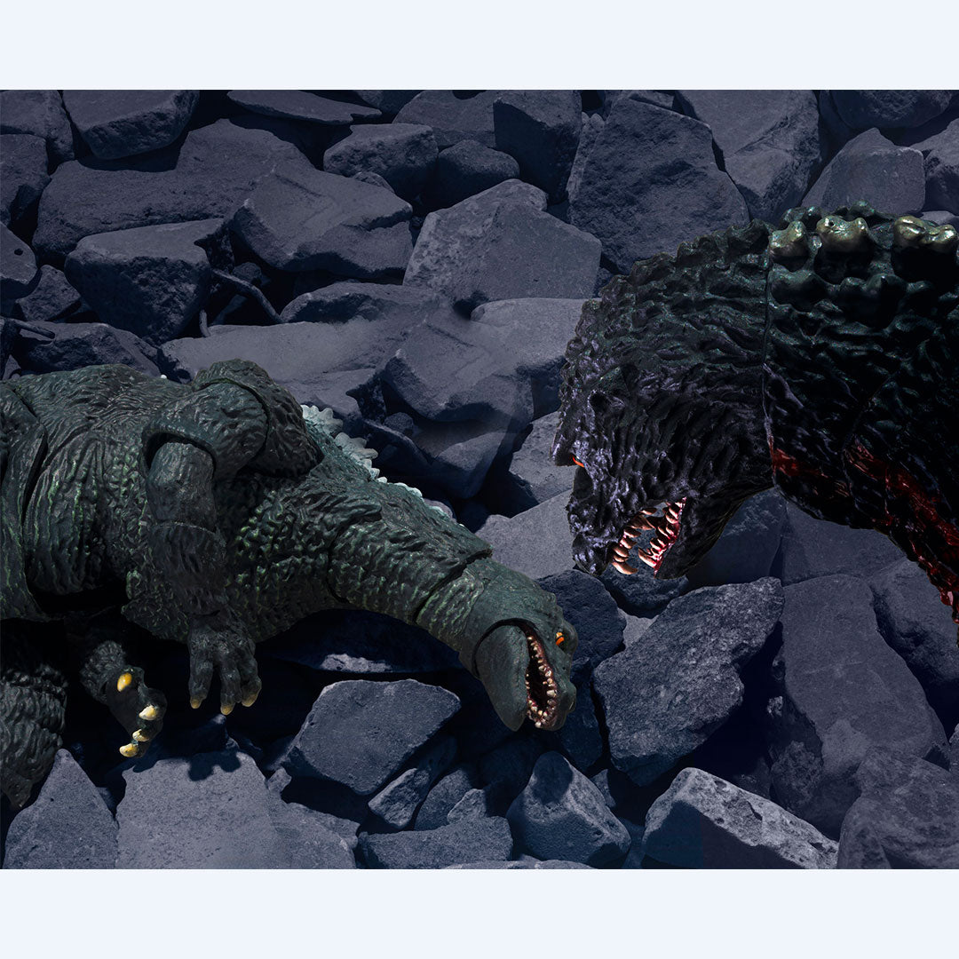 Godzilla Jr & Destoroyah Evolution Tamashii Nations S.H. MonsterArts S