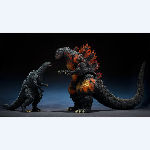 Godzilla Jr & Destoroyah Evolution Tamashii Nations S.H. MonsterArts Set