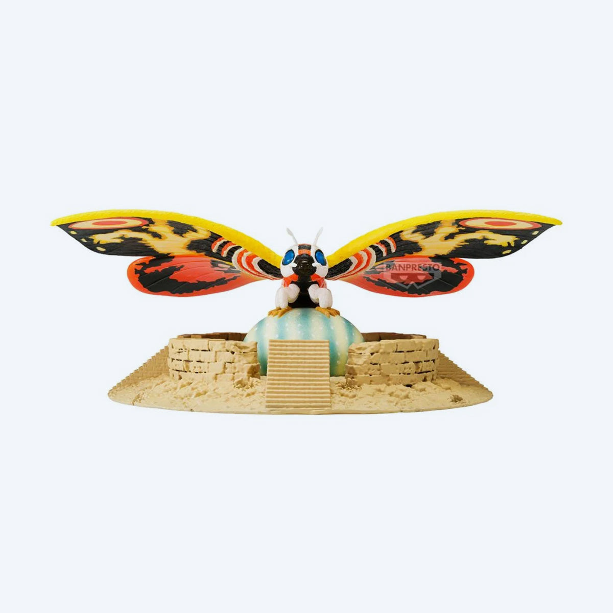 ゴジラ ART VIGNETTE モスラ(1996) フィギュア　6個セット Monster Series Art Vignette Mothra (1996) Statue – Godzilla