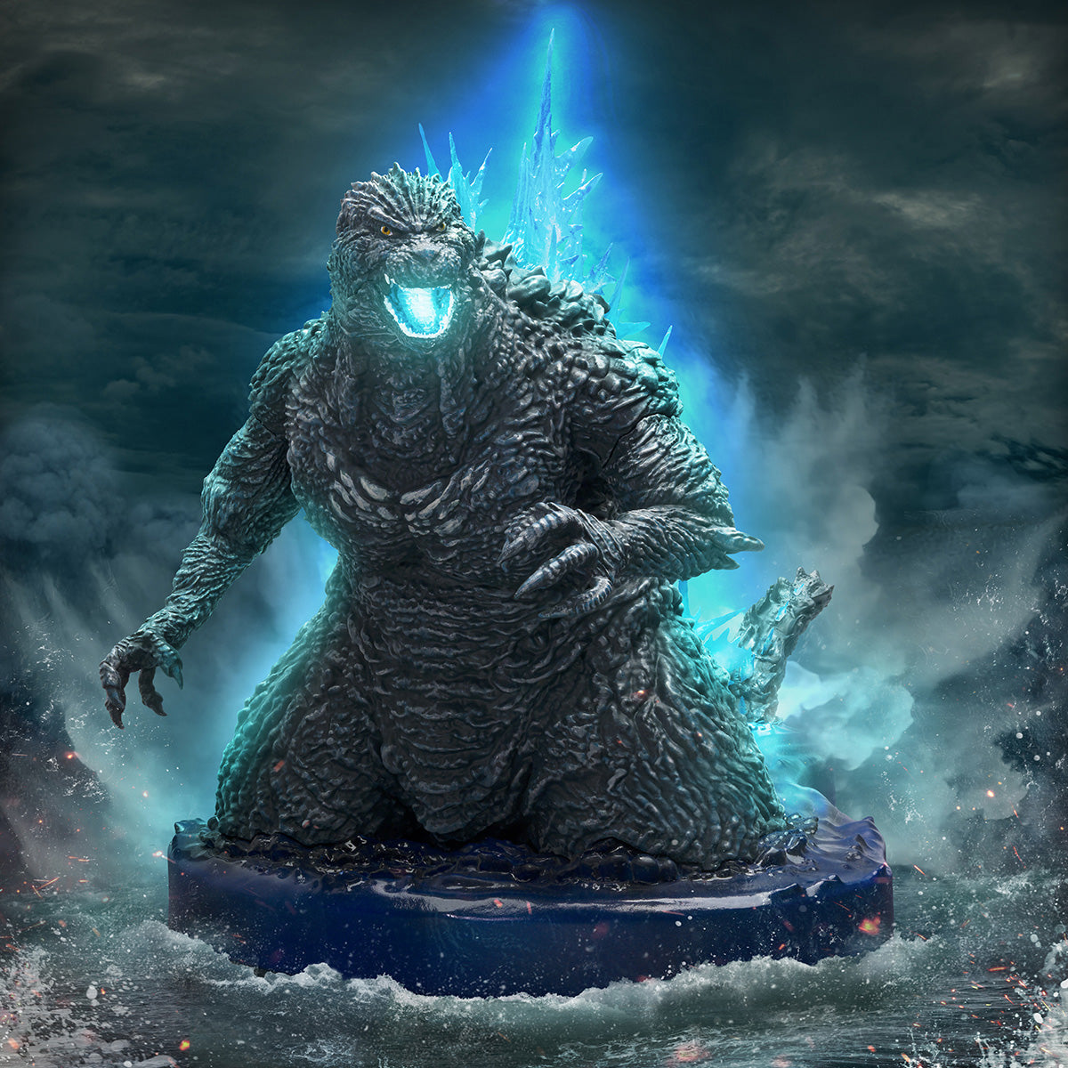 Godzilla Minus One Art Vignette Godzilla (2023) Heat Ray Image ver. Fi