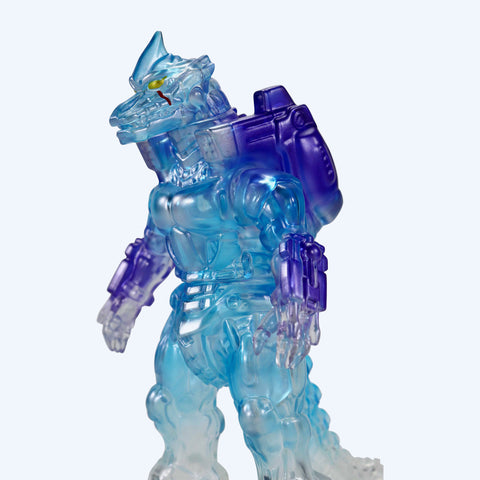 CCP Middle Size Series Godzilla Against Mechagodzilla Mechagodzilla (2002) Clear Blue Ver.