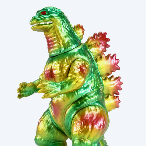 CCP Middle Size Series [11th Series] Godzilla (1995) Lime Green Metallic Ver. Figure