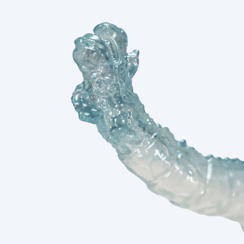 CCP Middle Size Series Godzilla EX [9th Series] Godzilla (2016) 4th Form Frozen Ice Silver Ver. Figure