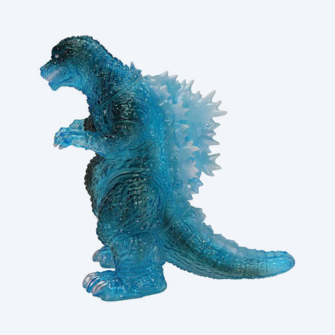 BIG Retro Sofubi Series Godzilla (2001) Heat Clear Blue Ver.