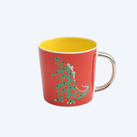 Godzilla the Art Mug - Red / Yellow Variant