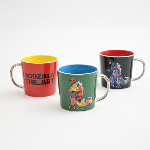 Godzilla the Art Mug - Black / Red Variant