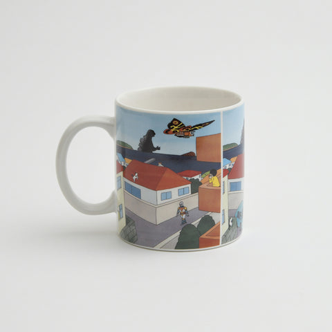 Godzilla the Art Ahh Scene Mug