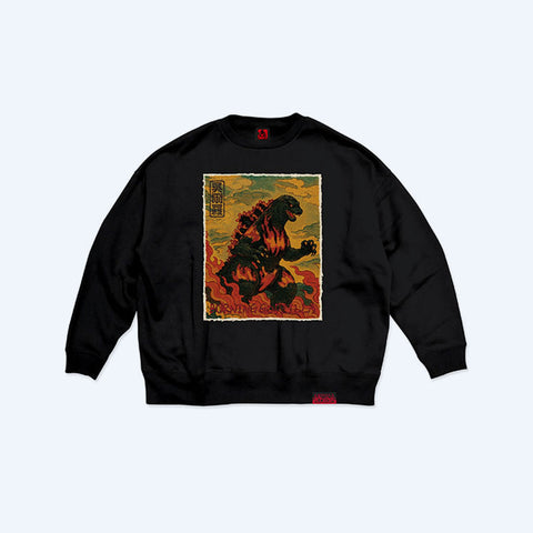 Godzilla vs. Destoroyah 30th Anniversary Scene Illustration Sweatshirt 1
