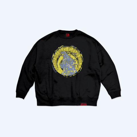 Godzilla vs. Destoroyah 30th Anniversary Scene Illustration Sweatshirt 2 (Burning Godzilla)