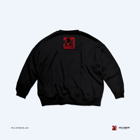 Godzilla vs. Destoroyah 30th Anniversary Scene Illustration Sweatshirt 2 (Burning Godzilla)