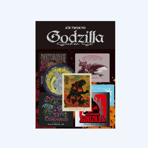 Godzilla vs. Destoroyah 30th Anniversary Sticker Set