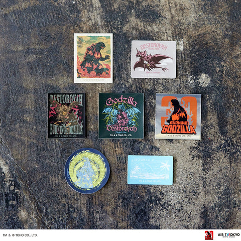 Godzilla vs. Destoroyah 30th Anniversary Sticker Set