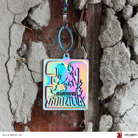 Godzilla vs. Destoroyah 30th Anniversary Aurora Metal Keyholder