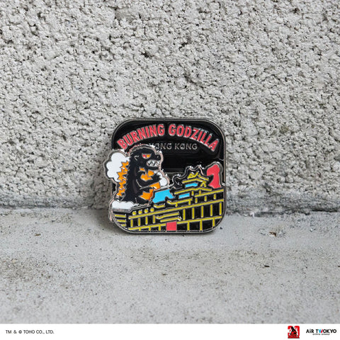 Godzilla vs. Destoroyah 30th Anniversary Movable Enamel Pin (Burning Godzilla)